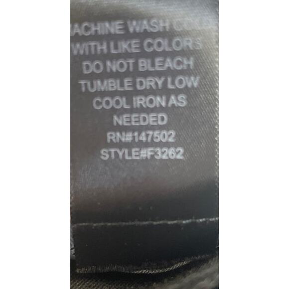 Ashley Stewart Womens Plus Size 26/28 Polyurethane Short Sleeve U Neck Dress - Picture 7 of 7